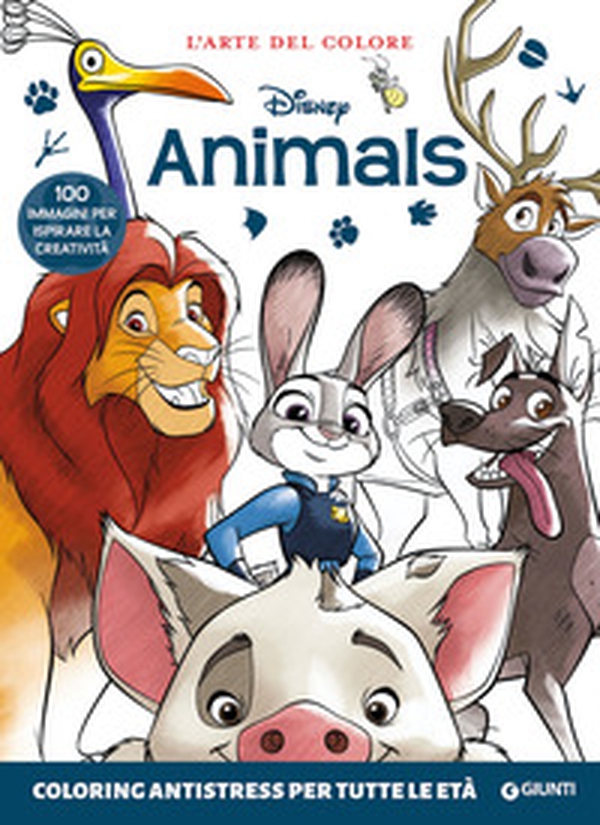 Disney animals. Coloring antistress per tutte le età - Librerie.coop Disney animals. Coloring antistress per tutte le età - Librerie.coop