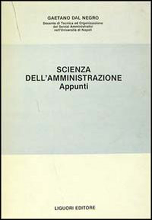 Scienza dell'amministrazione. Appunti - Librerie.coop Scienza dell'amministrazione. Appunti - Librerie.coop
