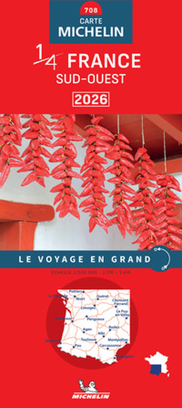 France Sud-Ouest 1:500.000 - Librerie.coop