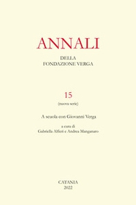 Annali della Fondazione Verga - Vol. 15 - Librerie.coop