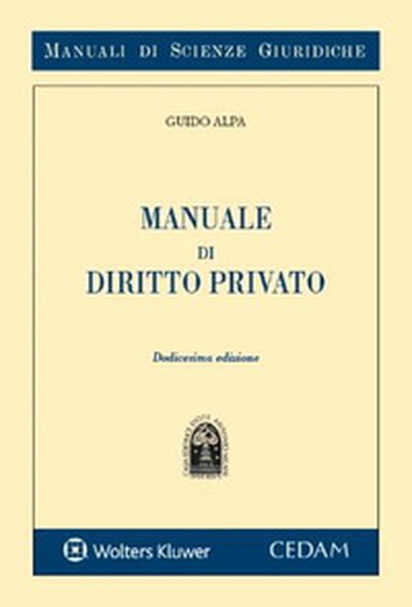 Manuale di diritto privato - Librerie.coop Manuale di diritto privato - Librerie.coop