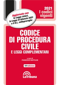 Codice di procedura civile e leggi complementari - Librerie.coop