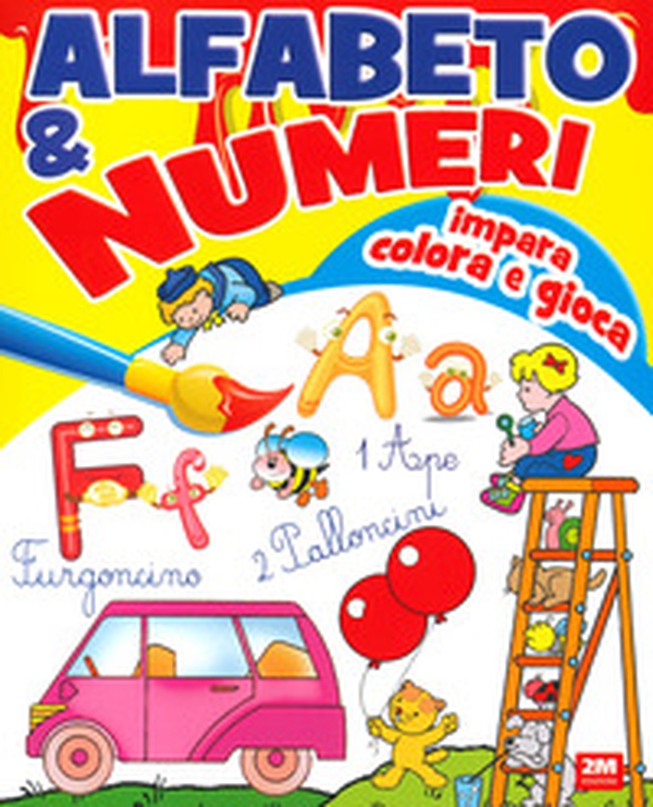 Alfabeto & numeri. Impara, colora e gioca - Librerie.coop Alfabeto & numeri. Impara, colora e gioca - Librerie.coop