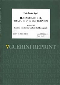 Manuale del traduttore letterario - Librerie.coop