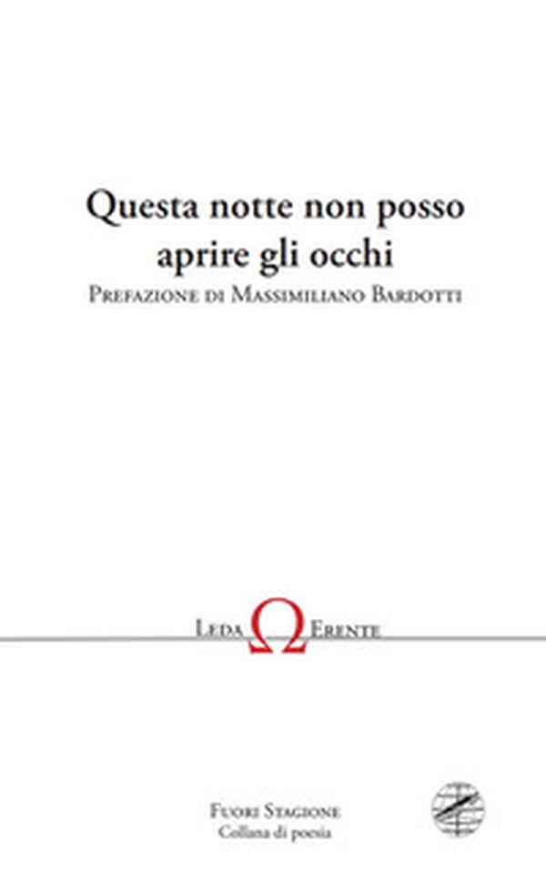 Questa notte non posso aprire gli occhi - Librerie.coop Questa notte non posso aprire gli occhi - Librerie.coop