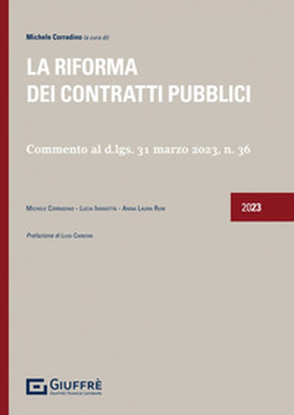 La riforma dei contratti pubblici - Librerie.coop La riforma dei contratti pubblici - Librerie.coop