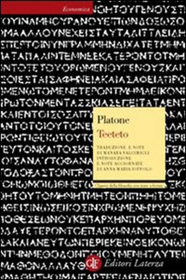 Teeteto. Testo greco a fronte - Librerie.coop Teeteto. Testo greco a fronte - Librerie.coop