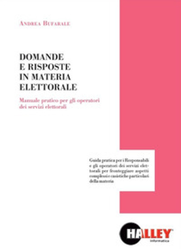 Domande e risposte in materia elettorale - Librerie.coop Domande e risposte in materia elettorale - Librerie.coop