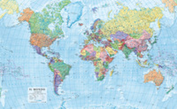 Mondo politico. Scala 1:40.000.000 (carta murale in plastica cm 98x61) - Librerie.coop Mondo politico. Scala 1:40.000.000 (carta murale in plastica cm 98x61) - Librerie.coop