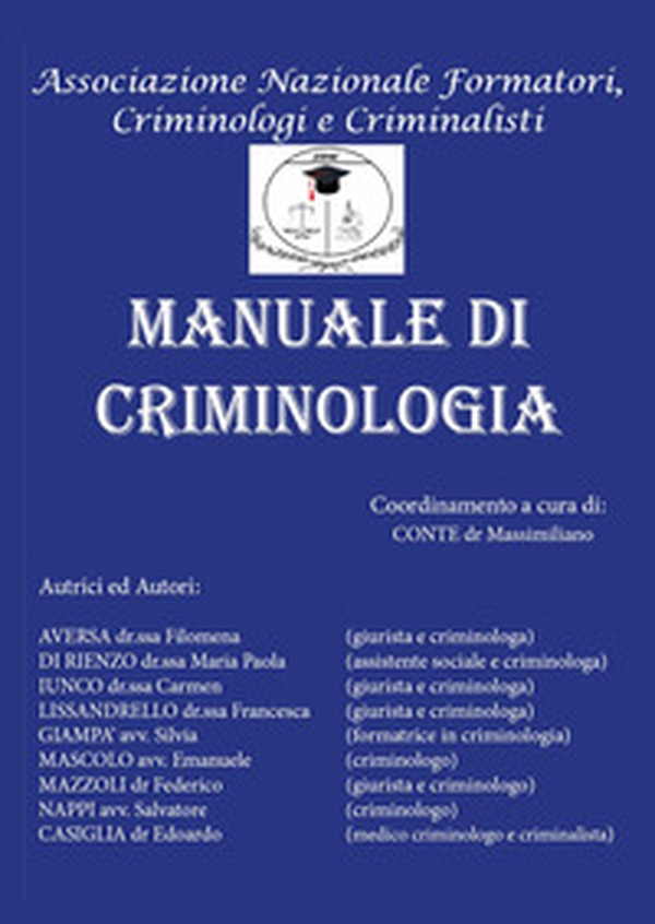 Manuale di criminologia - Librerie.coop Manuale di criminologia - Librerie.coop