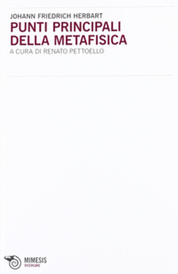 Punti principali della metafisica - Librerie.coop