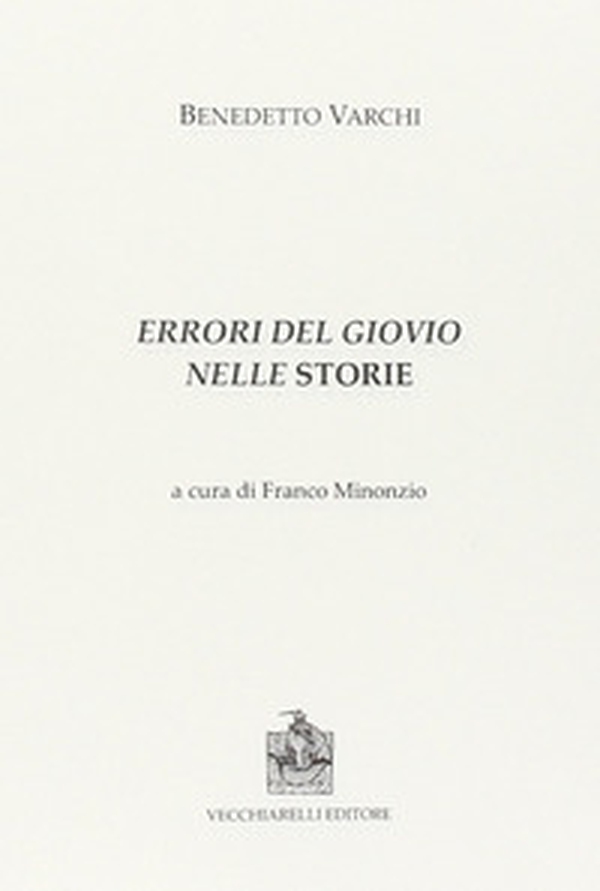 Errori del Giovio nelle storie - Librerie.coop Errori del Giovio nelle storie - Librerie.coop