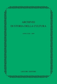 Archivio di storia della cultura - Librerie.coop Archivio di storia della cultura - Librerie.coop