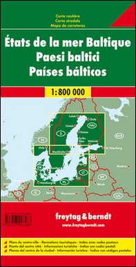 Paesi Baltici 1:800.000 - Librerie.coop