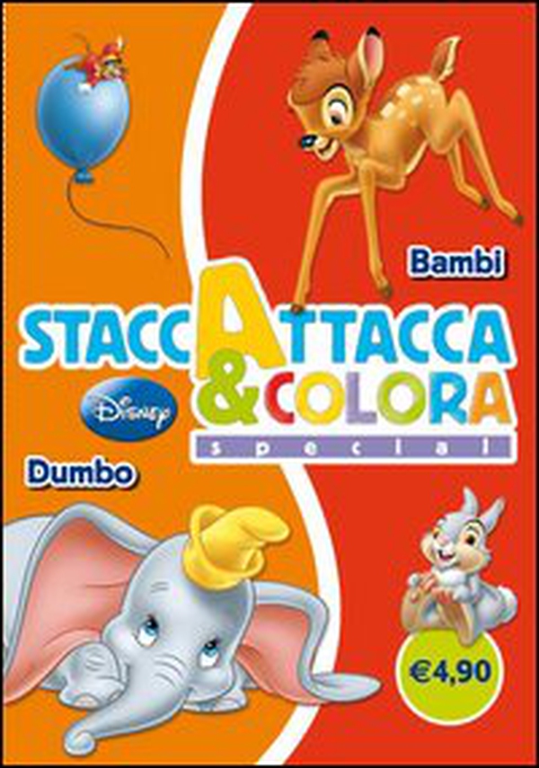 Dumbo-Bambi. Staccattacca e colora special - Librerie.coop Dumbo-Bambi. Staccattacca e colora special - Librerie.coop