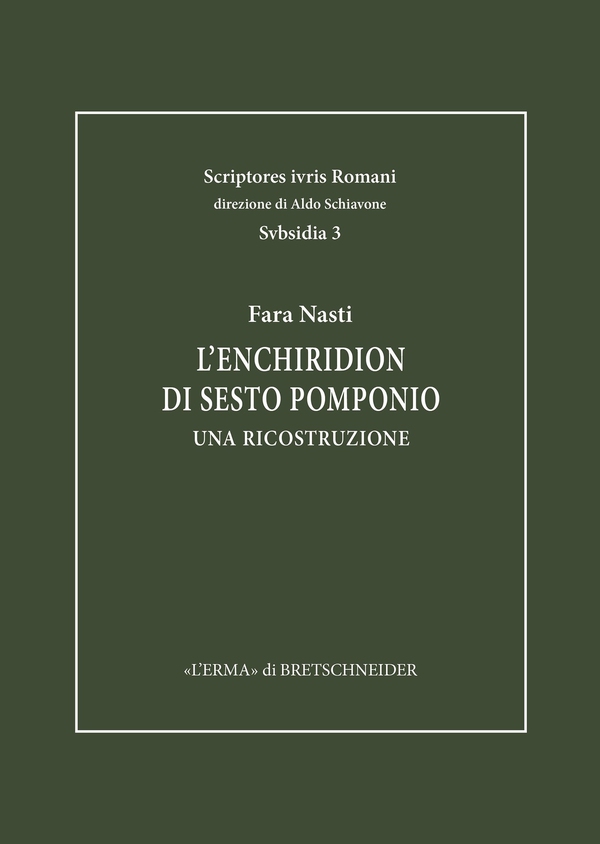 L'enchiridion di Sesto Pomponio - Librerie.coop