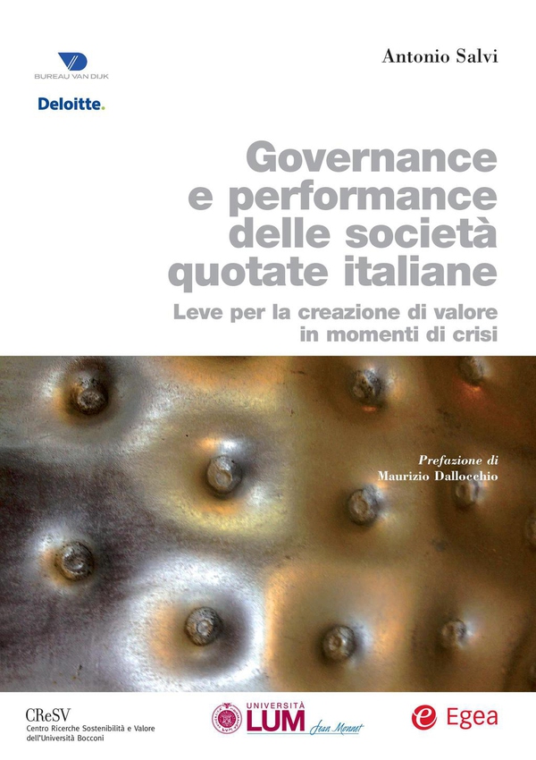 Governance e performance delle società quotate italiane - Librerie.coop Governance e performance delle società quotate italiane - Librerie.coop