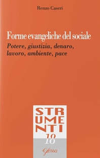 Forme evangeliche del sociale. Potere, giustizia, denaro, lavoro, ambiente, pace - Librerie.coop