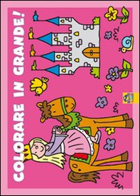 Colorare in grande! Rosa - Librerie.coop
