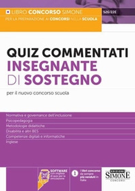 Quiz commentati insegnante di sostegno. Per il nuovo concorso scuola - Librerie.coop Quiz commentati insegnante di sostegno. Per il nuovo concorso scuola - Librerie.coop