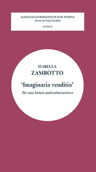 'Imaginaria venditio'. Per una lettura antievoluzionistica - Librerie.coop