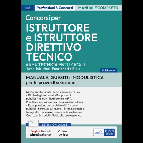[EBOOK] Istruttore tecnico e Istruttore direttivo tecnico negli Enti locali - Librerie.coop