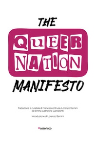 The Queer Nation Manifesto - Librerie.coop