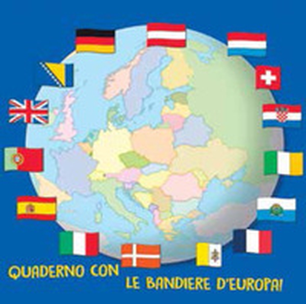 Quaderno con le bandiere d'Europa! - Librerie.coop Quaderno con le bandiere d'Europa! - Librerie.coop