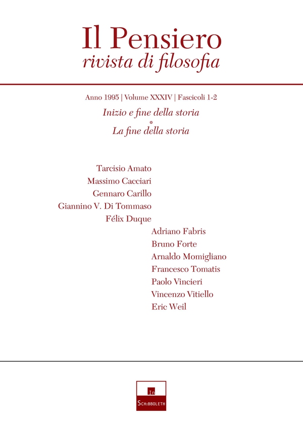 Inizio e fine della storia/La fine della storia (1995/1-2) - Librerie.coop Inizio e fine della storia/La fine della storia (1995/1-2) - Librerie.coop