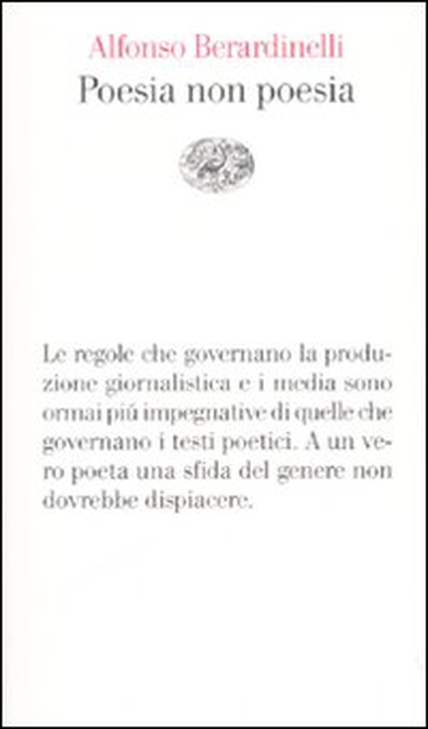 Poesia non poesia - Librerie.coop Poesia non poesia - Librerie.coop