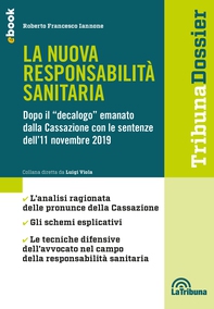 La nuova responsabilità sanitaria - Librerie.coop