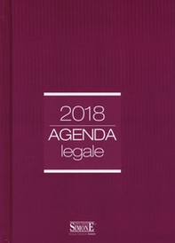 Agenda legale 2018 amaranto. Ediz. minore - Librerie.coop