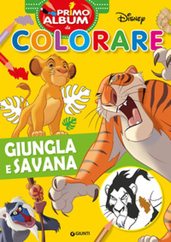 Giungla e savana. Primo album da colorare - Librerie.coop Giungla e savana. Primo album da colorare - Librerie.coop