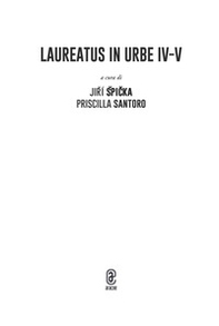Laureatus in Urbe - Vol. 4-5 - Librerie.coop