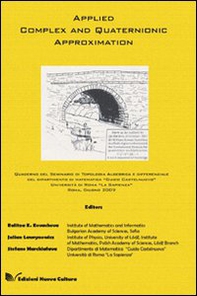 Applied complex and quaternionic approximation - Librerie.coop