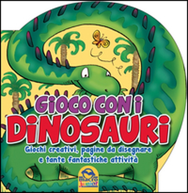 Gioco con i dinosauri. Giochi creativi, pagine da disegnare e tante fantastiche attività - Librerie.coop Gioco con i dinosauri. Giochi creativi, pagine da disegnare e tante fantastiche attività - Librerie.coop