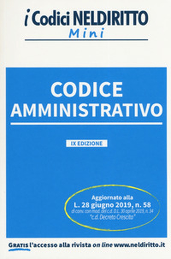 Codice amministrativo - Librerie.coop Codice amministrativo - Librerie.coop