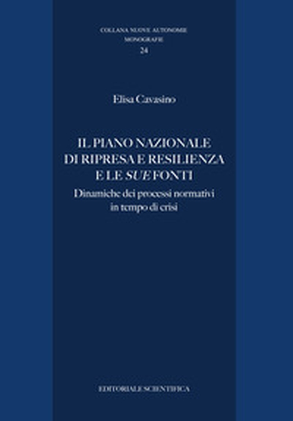 Il Piano Nazionale di Ripresa e Resilienza e le sue fonti. Dinamiche dei processi normativi in tempo di crisi - Librerie.coop Il Piano Nazionale di Ripresa e Resilienza e le sue fonti. Dinamiche dei processi normativi in tempo di crisi - Librerie.coop