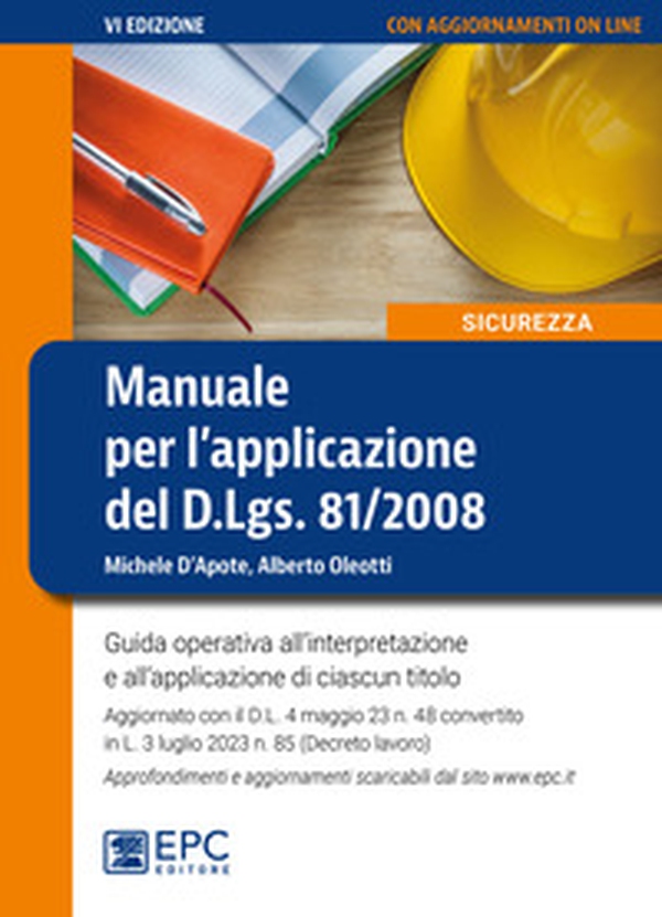 Manuale per l'applicazione del d.l.gs. 81/2008 - Librerie.coop Manuale per l'applicazione del d.l.gs. 81/2008 - Librerie.coop