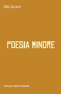 Poesia minore - Librerie.coop Poesia minore - Librerie.coop