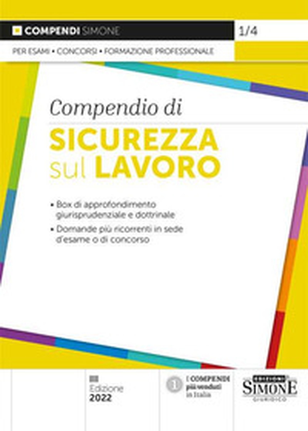 Compendio di sicurezza sul lavoro - Librerie.coop Compendio di sicurezza sul lavoro - Librerie.coop