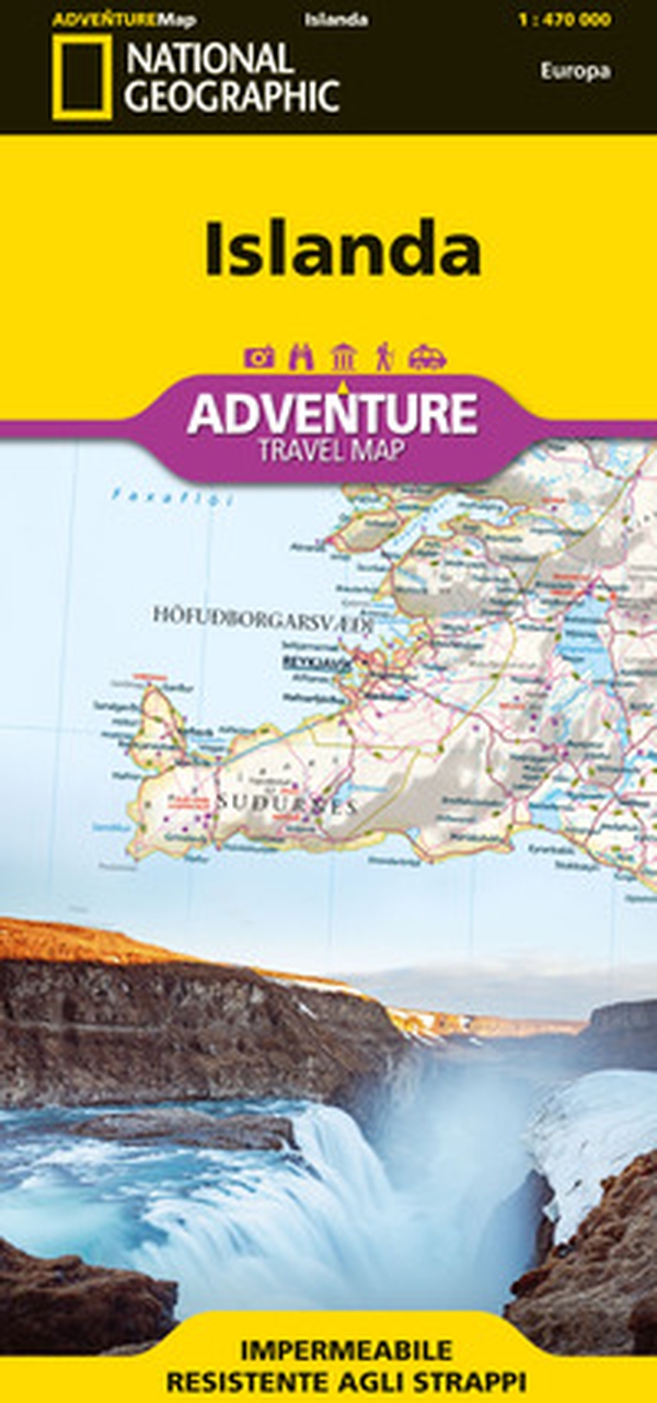 Islanda. Adventure maps - Librerie.coop