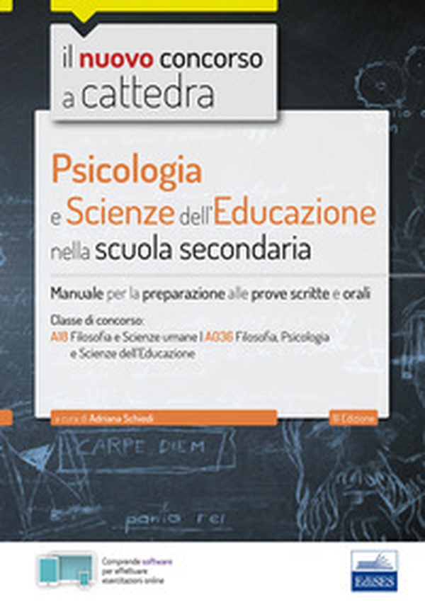 Psicologia e scienze dell'educazione scuola secondaria. Concorso a cattedra - Librerie.coop Psicologia e scienze dell'educazione scuola secondaria. Concorso a cattedra - Librerie.coop