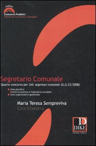 Segretario comunale. Quarto concorso per 260 segretari comunali (G.U. 23/2008) - Librerie.coop
