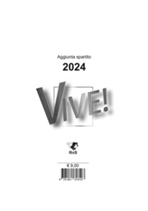 Vive! Aggiunta spartito 2024 - Librerie.coop Vive! Aggiunta spartito 2024 - Librerie.coop