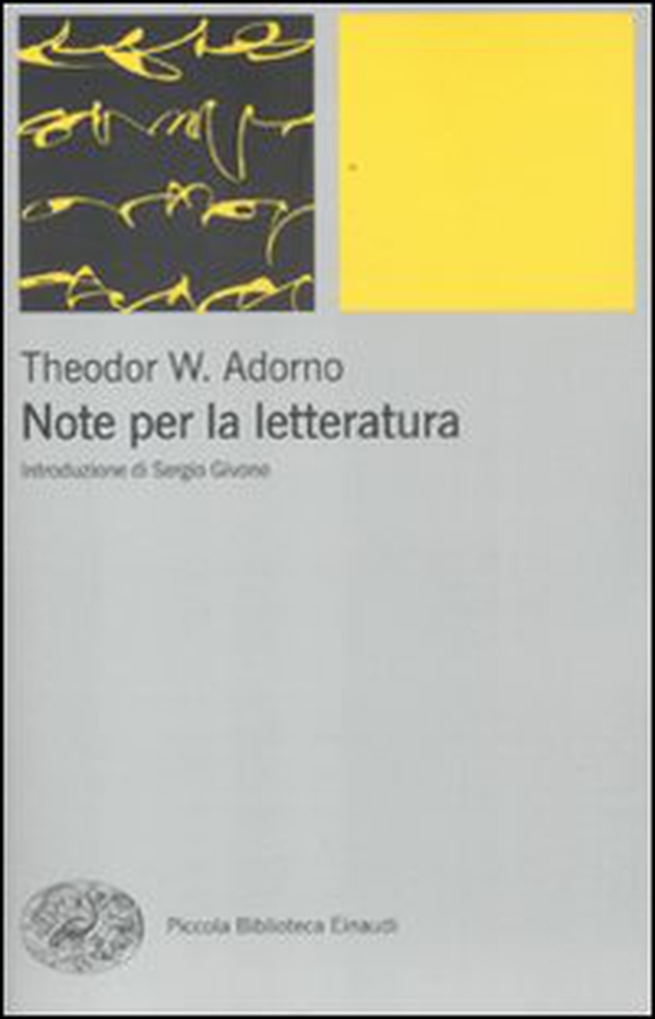 Note per la letteratura - Librerie.coop Note per la letteratura - Librerie.coop