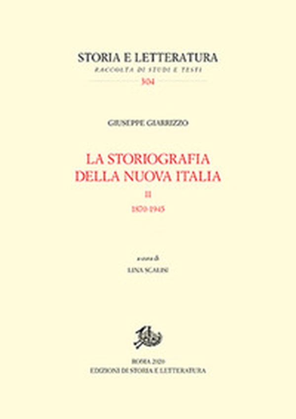 La storiografia della nuova Italia - Vol. 2 - Librerie.coop La storiografia della nuova Italia - Vol. 2 - Librerie.coop