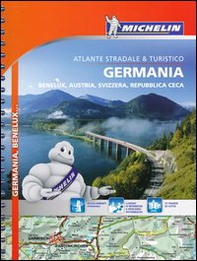 Germania, Benelux, Austria, Svizzera, Repubblica Ceca. Atlante stradale & turistico - Librerie.coop