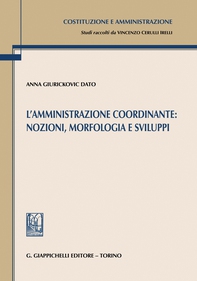 L’amministrazione coordinante: nozioni, morfologia e sviluppi - e-Book - Librerie.coop