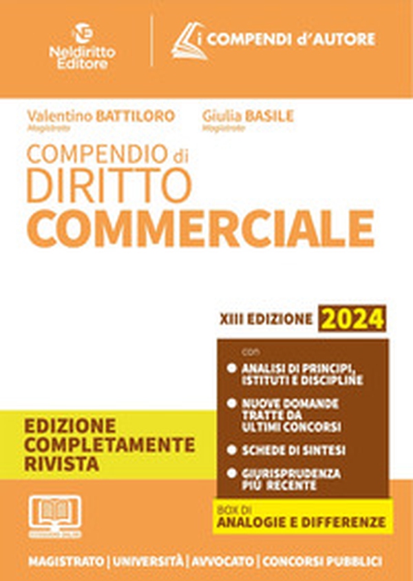 Compendio di diritto commerciale - Librerie.coop Compendio di diritto commerciale - Librerie.coop